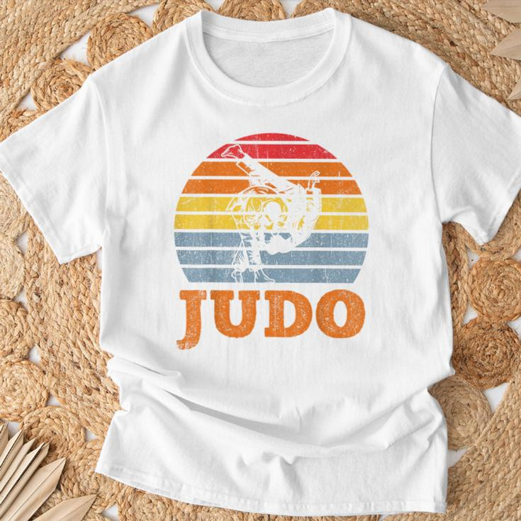 Judo Judoka T-Shirt Geschenke für alte Männer