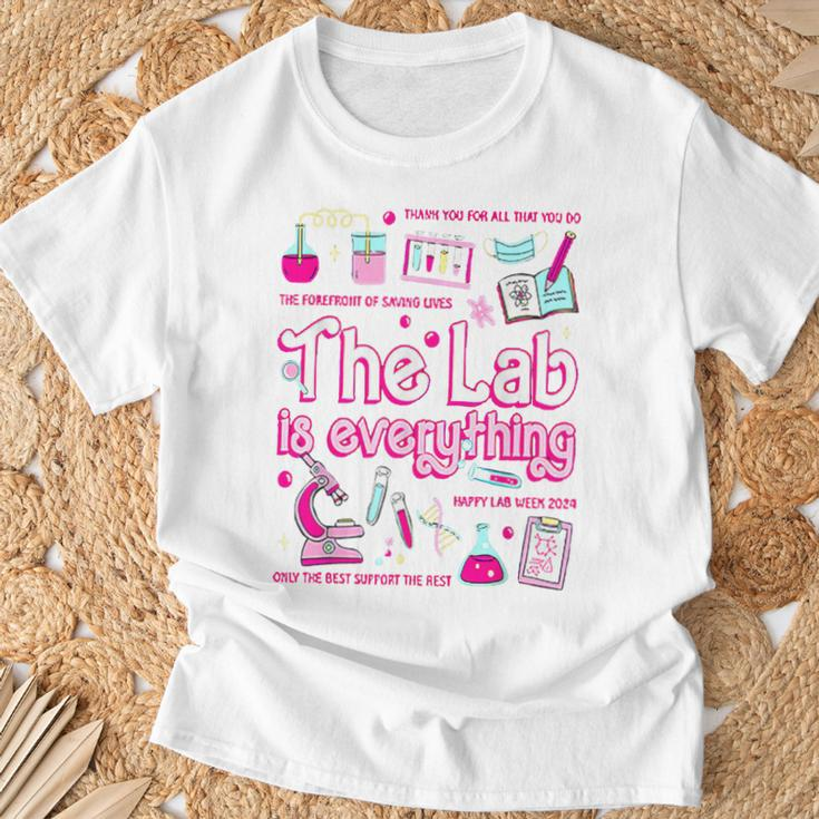 Lab Group Lab Week 2024 The Lab Is Everything T-Shirt Gifts for Old Men