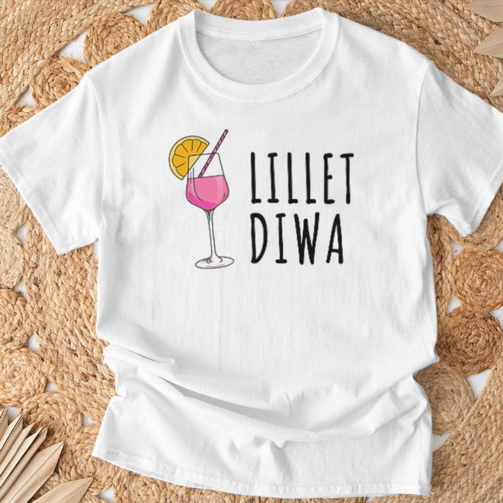 Lillet Diwa Summer Alcohol Lillet S T-Shirt Geschenke für alte Männer