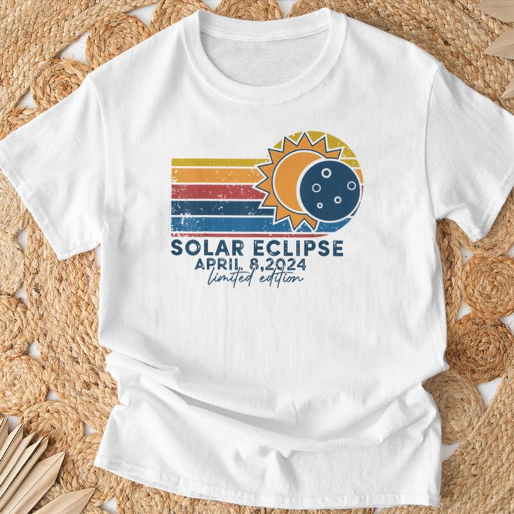 Limited Edition Solar Eclipse Total Eclipse April 8 2024 T-Shirt Gifts for Old Men