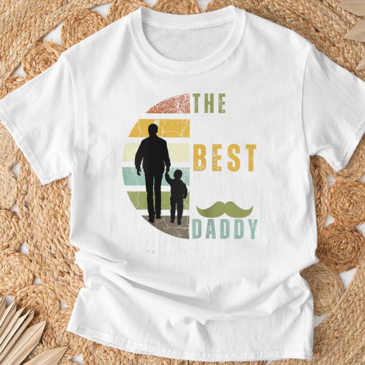 Lustig Der Beste Papa Der Welt Führt Die Liebe Raglan T-Shirt Geschenke für alte Männer