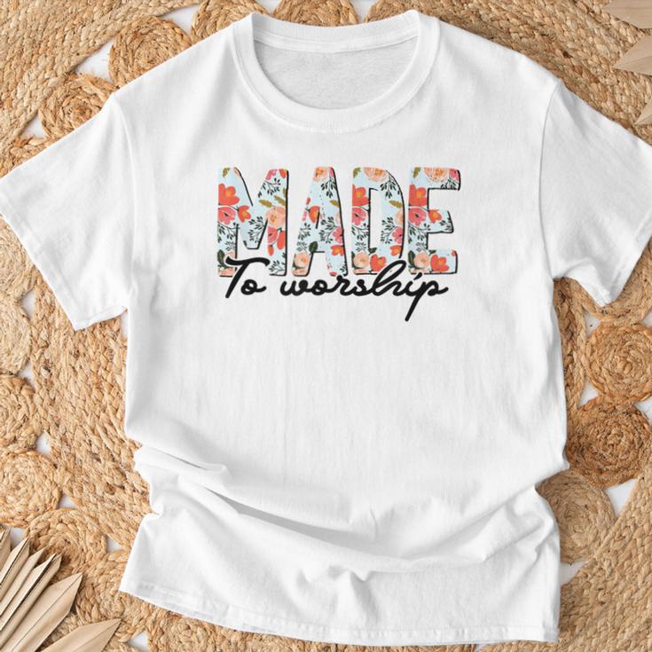 Christianity Gifts, Made To Worship Shirts