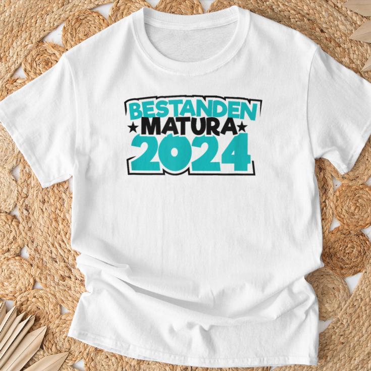 Maturafeier Maturareise Maturaparty Matura Bestanden 2024 T-Shirt Geschenke für alte Männer