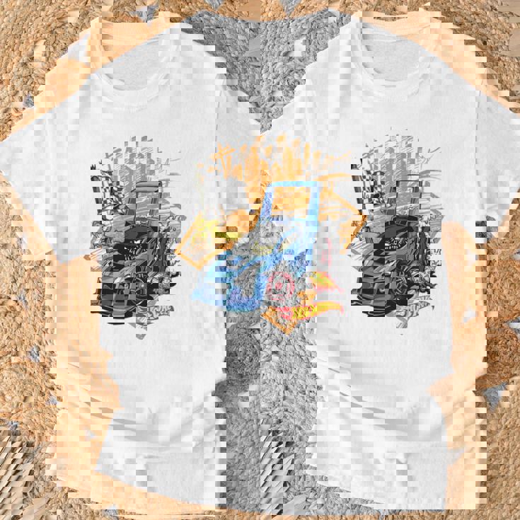 Niños Hot Wheels Coche De Dibujos Animados Niños Camiseta unisex Regalos para ancianos