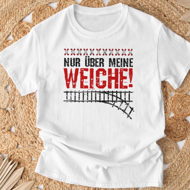 Nur Über Meine Soft Slogan Train Model Railway T-Shirt Geschenke für alte Männer