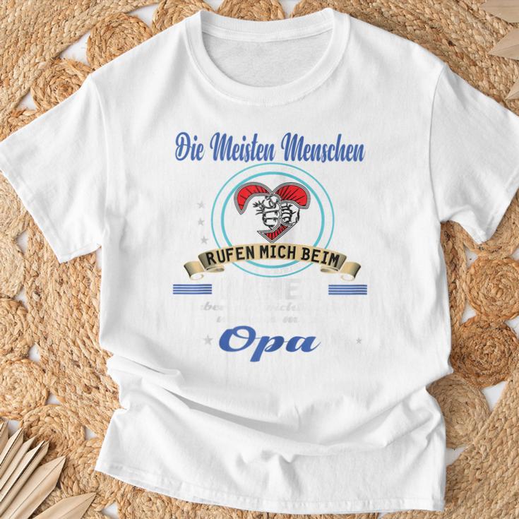 Opa Atertag Papa Stolzer Grossvater Geschenk Kapuzenjacke T-Shirt Geschenke für alte Männer