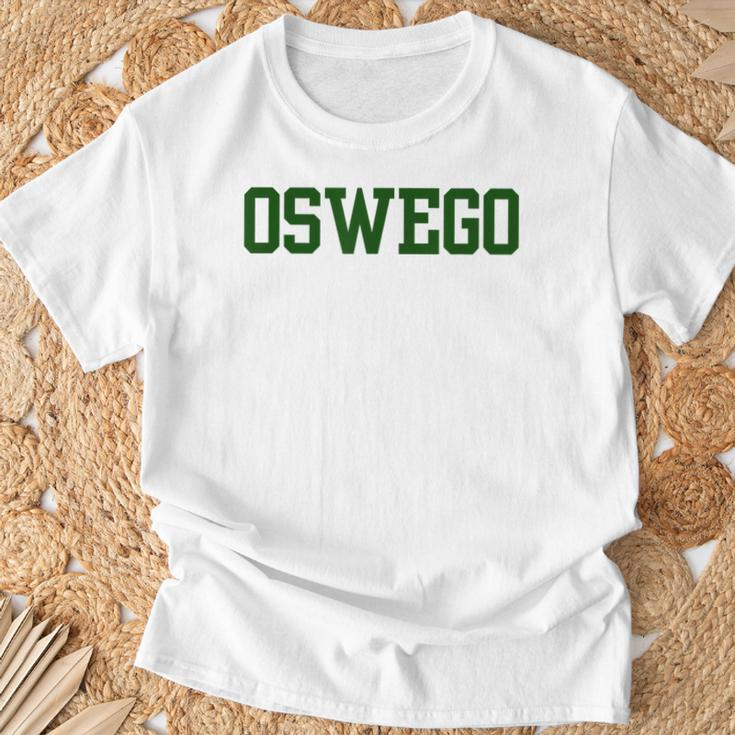 Oswego State 02 T-Shirt Gifts for Old Men