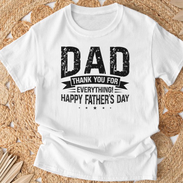 Papa Danke Für Alles Alles Gute Zumatertag Sohn T-Shirt Geschenke für alte Männer