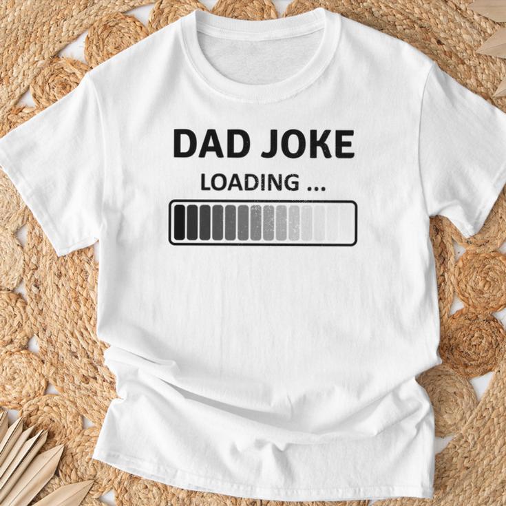 Papa Witze Lustige Papa Witz Loading Lustigeratertag T-Shirt Geschenke für alte Männer