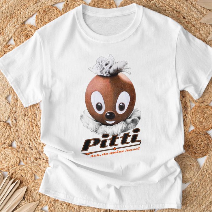 Pittiplatsch Ach Du Meine Nase T-Shirt Geschenke für alte Männer