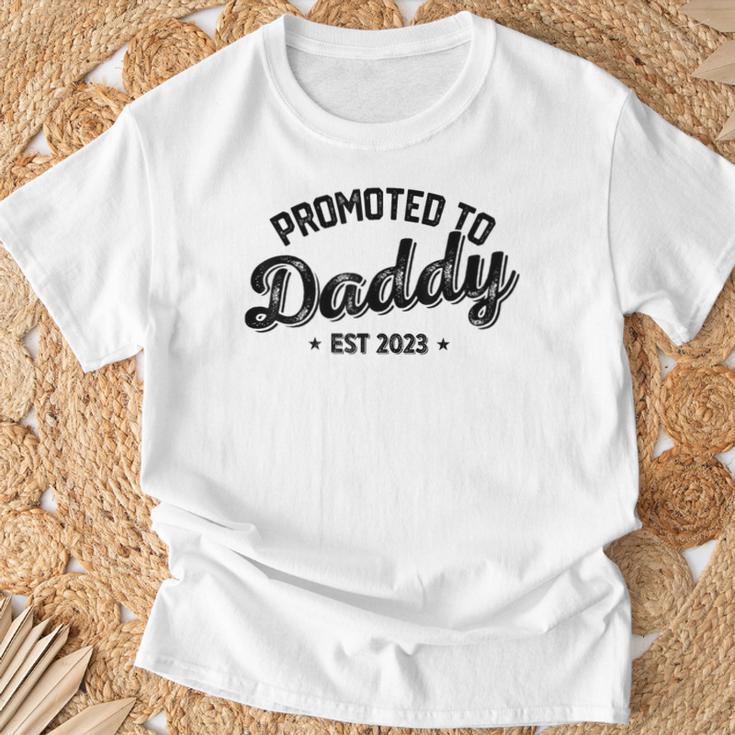 Fathers Day Gifts, Promoted To Daddy Shirts