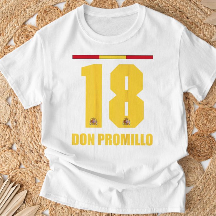 Spain Sauf Jersey Don Promillo Legend Red S T-Shirt Geschenke für alte Männer