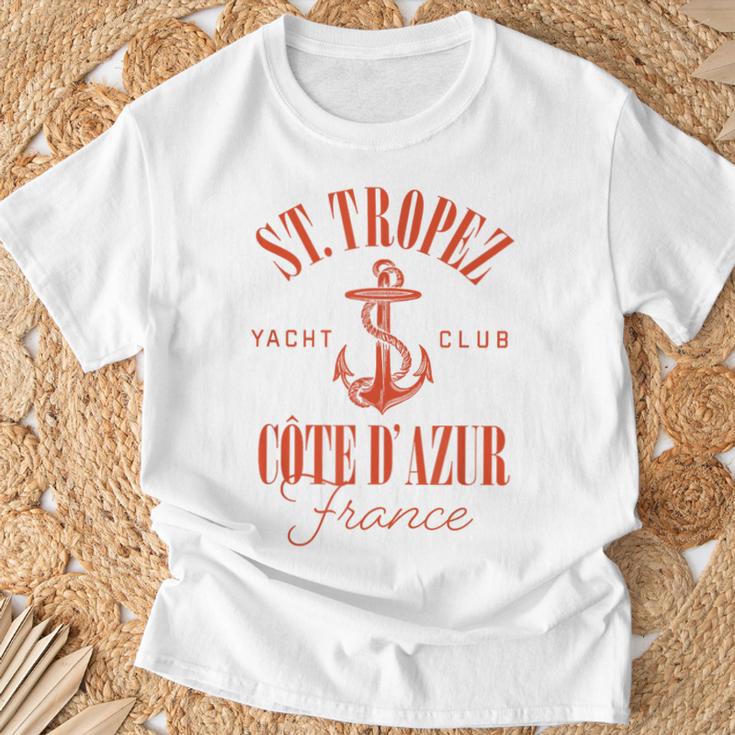 St Tropez Yacht Club T-Shirt Geschenke für alte Männer