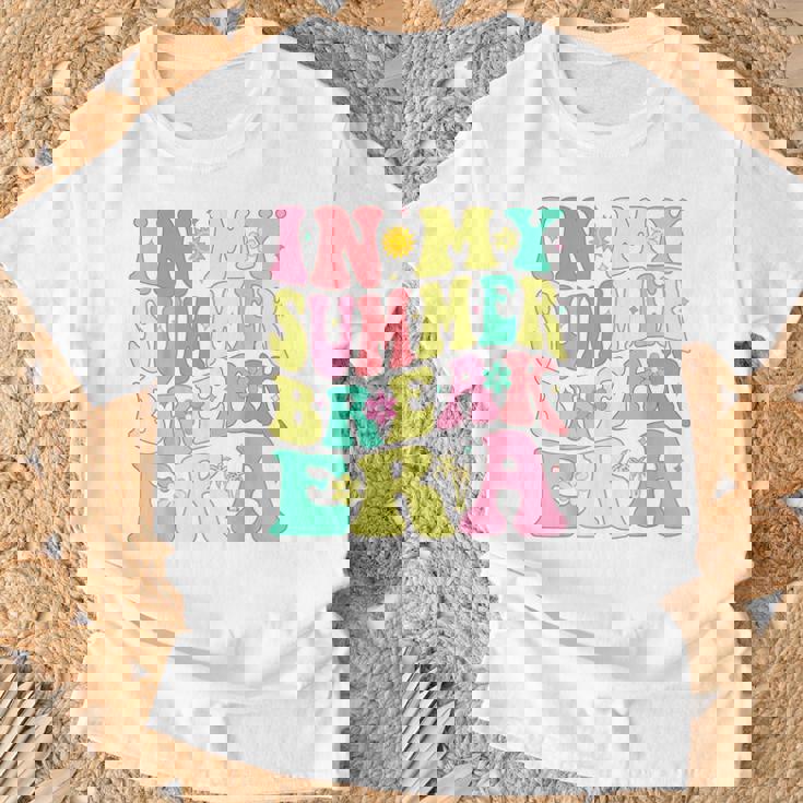 In My Summer Break Era Last Day Of School Teacher Summer T-Shirt Gifts for Old Men