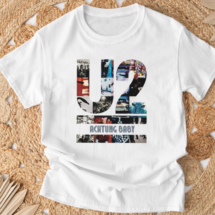 T-Shirt Achtung Baby U2, Tee Graphique pour Fans de Musique