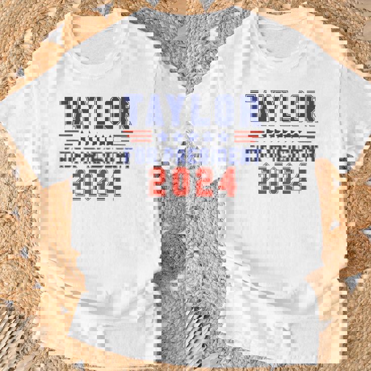 Taylor For President 2024 Taylor First Name T-Shirt Gifts for Old Men