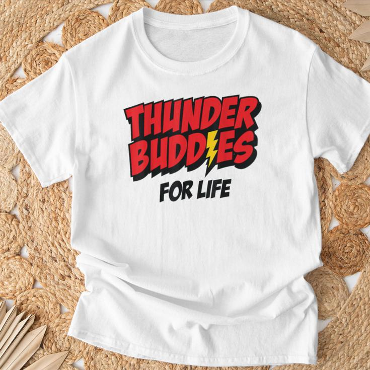 Thunder Buddies For Life T-Shirt Gifts for Old Men