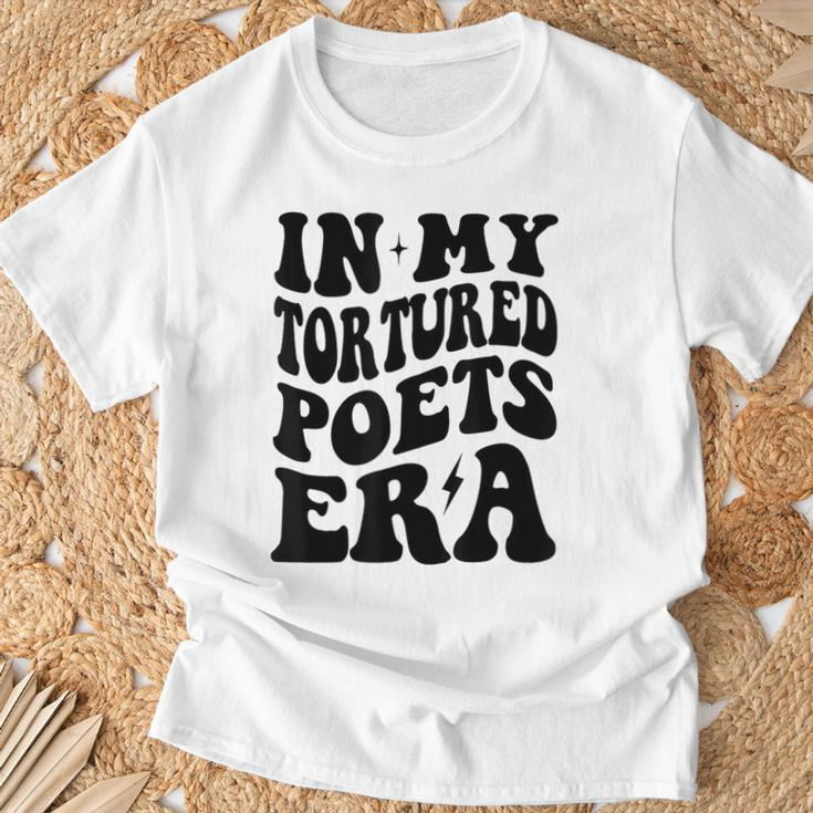 In My Tortured Era In My Poet Era T-Shirt Gifts for Old Men