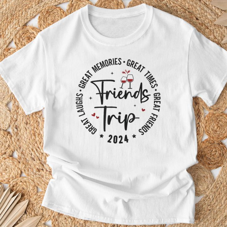 Trip Vacation 2024 Friends Matching Group T-Shirt Gifts for Old Men
