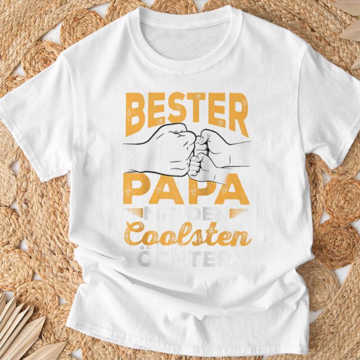 Vatertagater Tochter Opa Stolzer Papa Raglan T-Shirt Geschenke für alte Männer