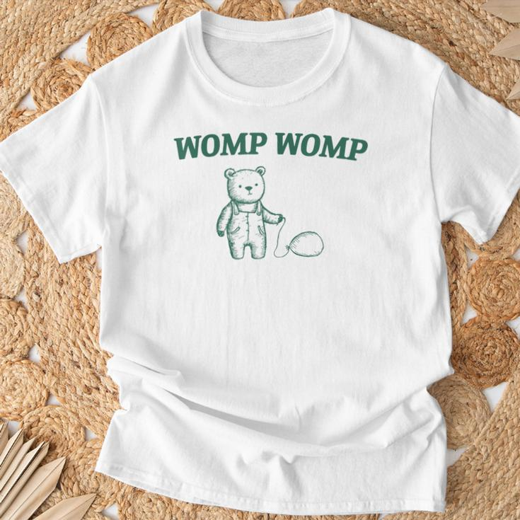 Womp Womp Bear With Ballon Meme T-Shirt Gifts for Old Men