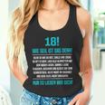 18 Son Wie Geil Ist Denn 18Th Birthday Tank Top