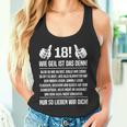 18Th Birthday '18Th 18 Sohn Wie Geil Ist Das Denn 18 Tank Top