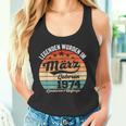 50Th Birthday Man Legends Are Im Marz 1974 Tank Top