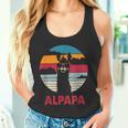 Alpapaatertag Bester Papa Alpaka Werdender Papa Geschenk Tank Top