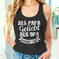 Als Papa Geliebt Als Opaergöttert Großvater Männer Herren Tank Top