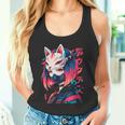 Anime Manga Cyberpunk Aesthetic Techwear Harajuku Kitsune Tank Top