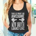 Así Es Como See Un Nuevo Conductor Divertido Nuevo Conductor Lindo Camiseta sin mangas