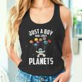 Astronautas Planetas Globos Solo Un Niño Que Ama El Planeta Camiseta sin mangas