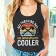 Axt Werfender Papaater Beil Werfer Liebhaber Lustiges Geschenk Tank Top