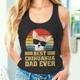 Best Chihuahua Dog Puppy Retro Dad Dad Dad Man Tank Top