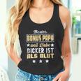 Bester Bonus Papa Weil Liebe Dickist Als Blut Tank Top