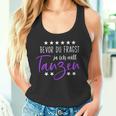 Bevor Du Fragst Ja Ich Will Tanzen Saying Dance Tank Top