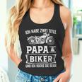 Biker Papa Motorradfahrer Motorrad Tank Top