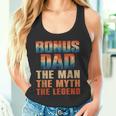 Bonus Papa Der Mann Der Mythos Die Legende Männer Sonnenuntergang Stepdad Tank Top