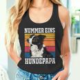 Border Collie Nummer Eins Border Collie Papaintage Tank Top