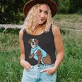 Boxer I Love Mom Cute Animal Pet Dog Lover Girls Tank Top