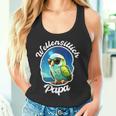 Budgie Papa Parakeet Bird Owner Welli Tank Top