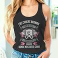 Chica Motera Motociclista Regalo Motorista Mujeres Camiseta sin mangas