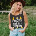 Chicks Are All Over Me Easter Baby Chicken Kids Boys Tank Top