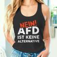 Cooles Mit Spruch Gegen Afd Rassismus Gewalt & Hass Tank Top