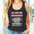 Craftsman Personalised Slogan Tank Top