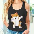 Dabbing Akita Inu Tank Top