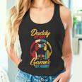 Daddy By Day Gamer Bei Nacht Lustige Papa Witze Gamingintage Tank Top