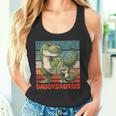 Daddysaurusatertag Bester Daddy T-Rex Papa Tank Top