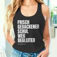 Damen I Dötzchen Papa Begleitung Einschulung Mit-Ausschnitt Tank Top